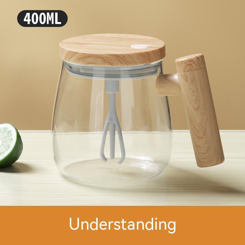 400ML Self-Stirring Coffee Mug — Electric Auto Mixing Cup