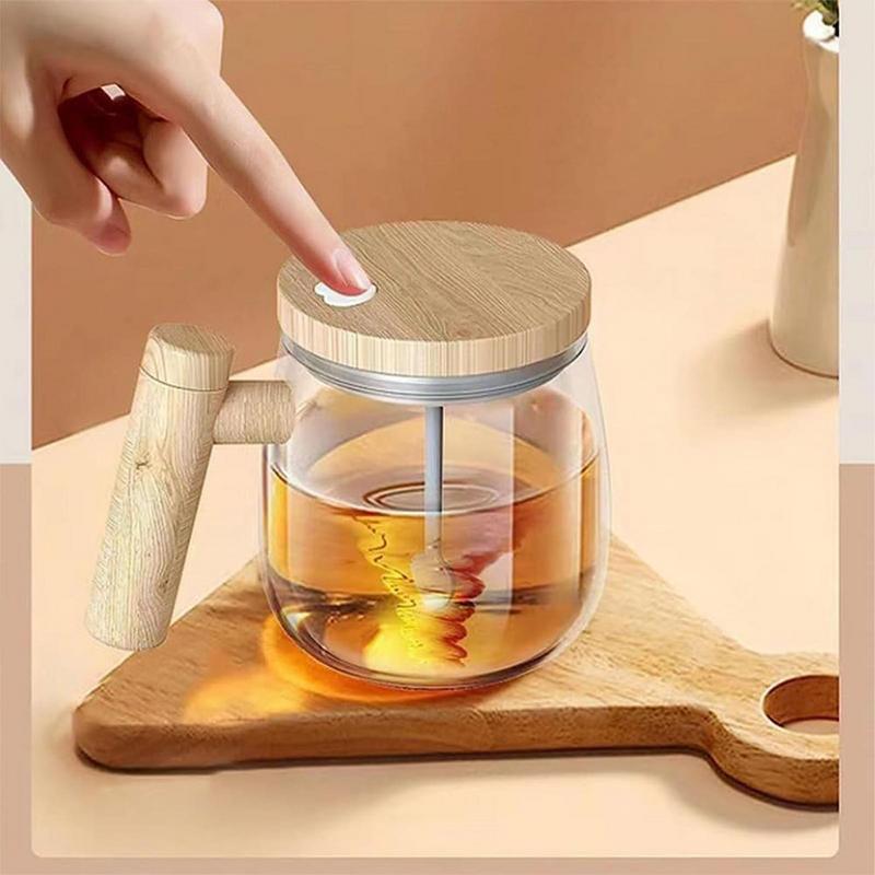 400ML Self-Stirring Coffee Mug — Electric Auto Mixing Cup